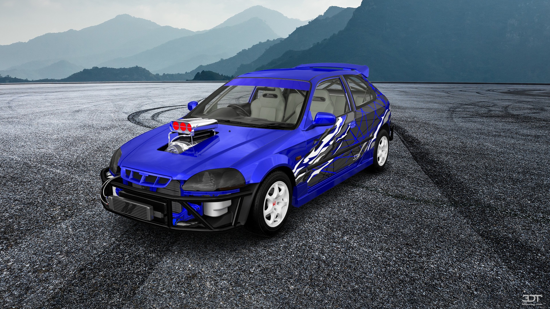 Honda Civic 3 Door Hatchback 1997 tuning