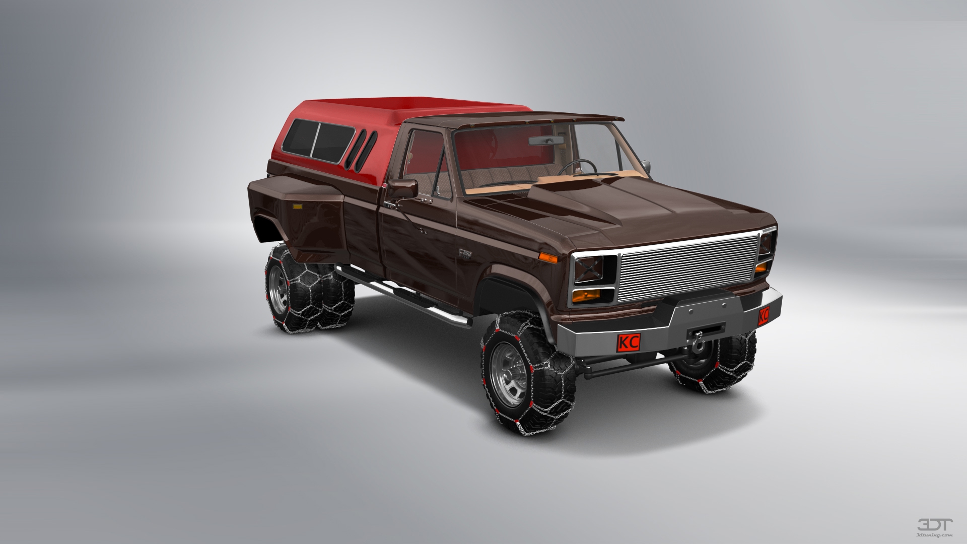 Ford F-350 Dually Regular Cab 2 Door pickup truck 1980 tuning