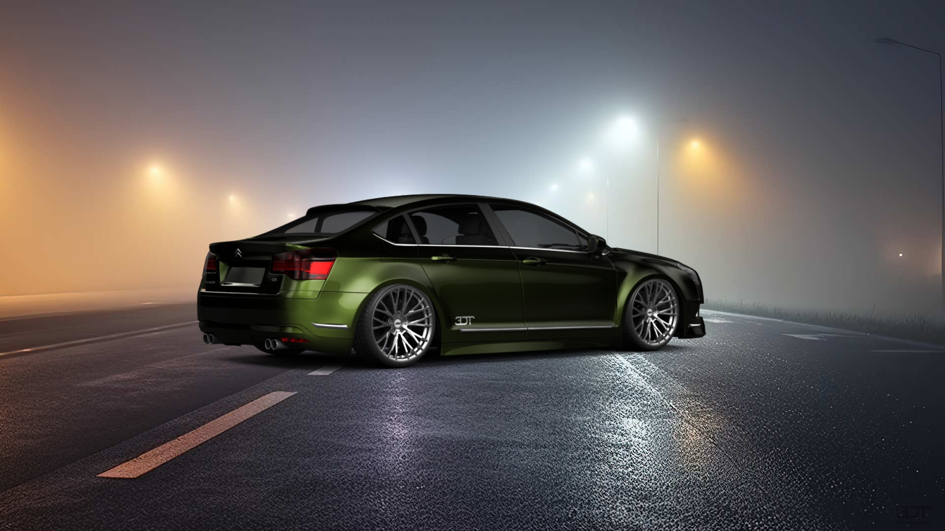 Citroen C5 Sedan 2009 tuning