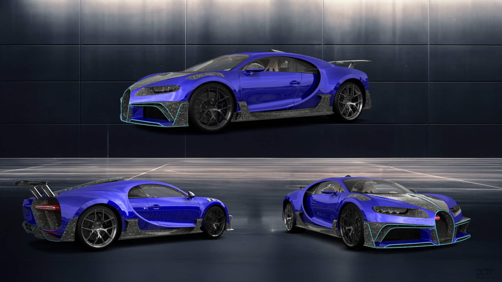 Bugatti Chiron 2 Door Coupe 2016 tuning