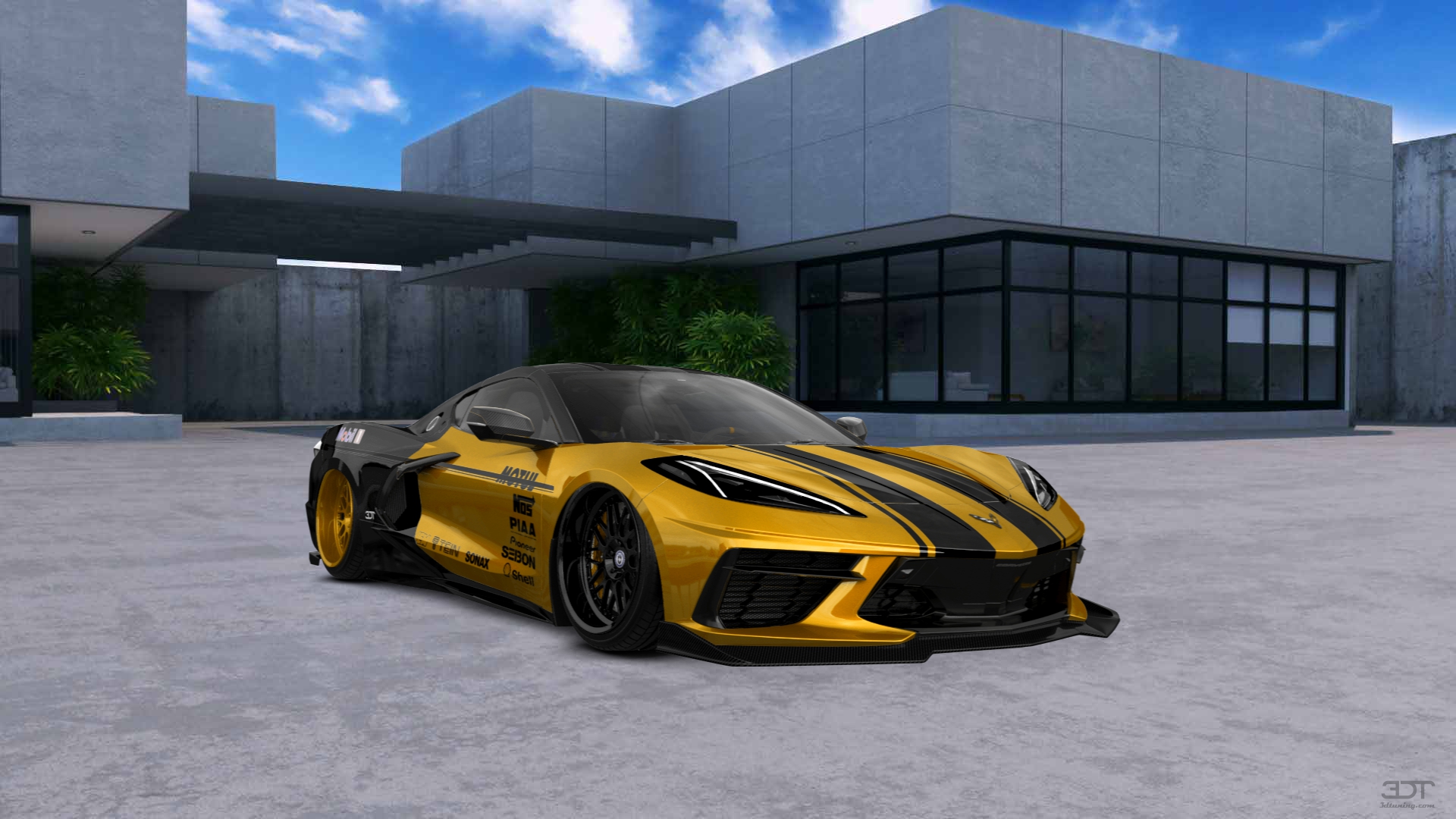 Chevrolet Corvette 2 door targa top 2020 tuning