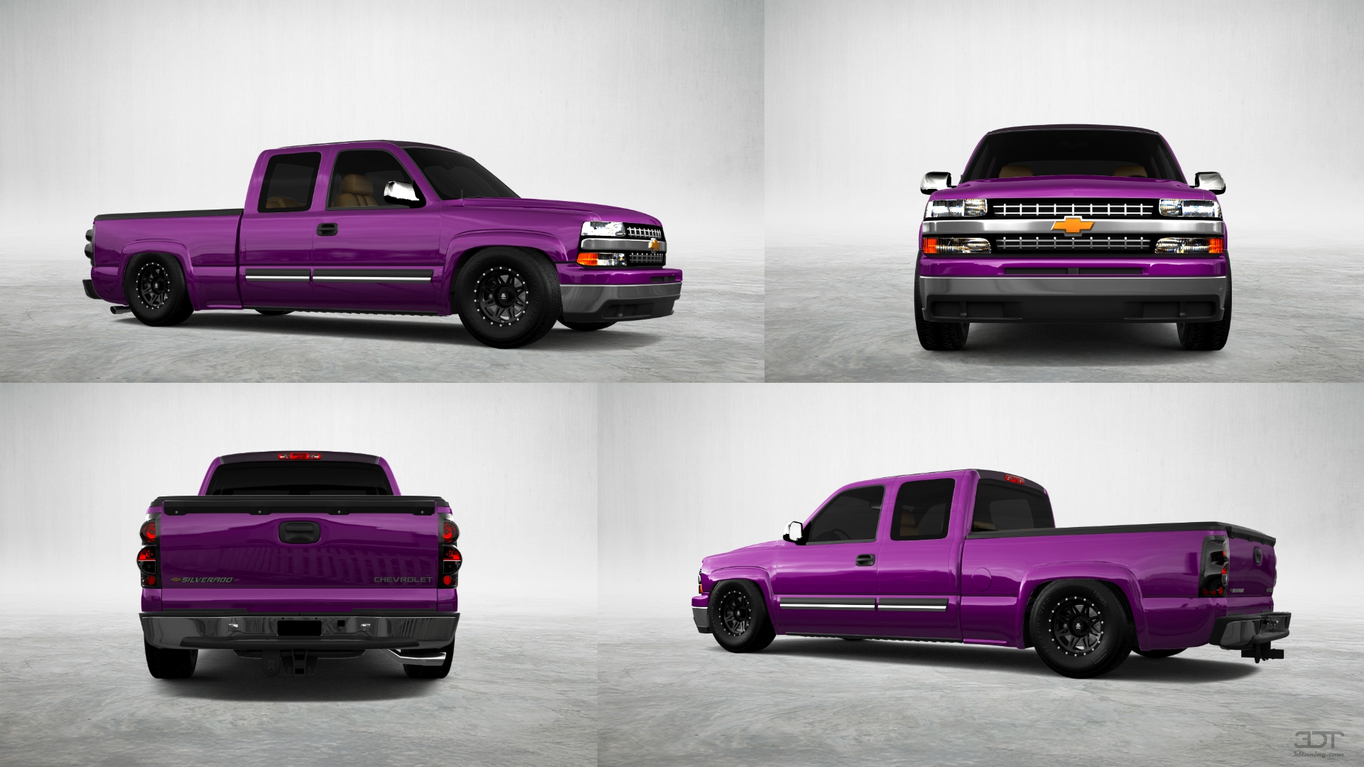 Chevrolet Silverado 1500 Extended Cab 6.5 ft box 4 Door Truck 1999 tuning