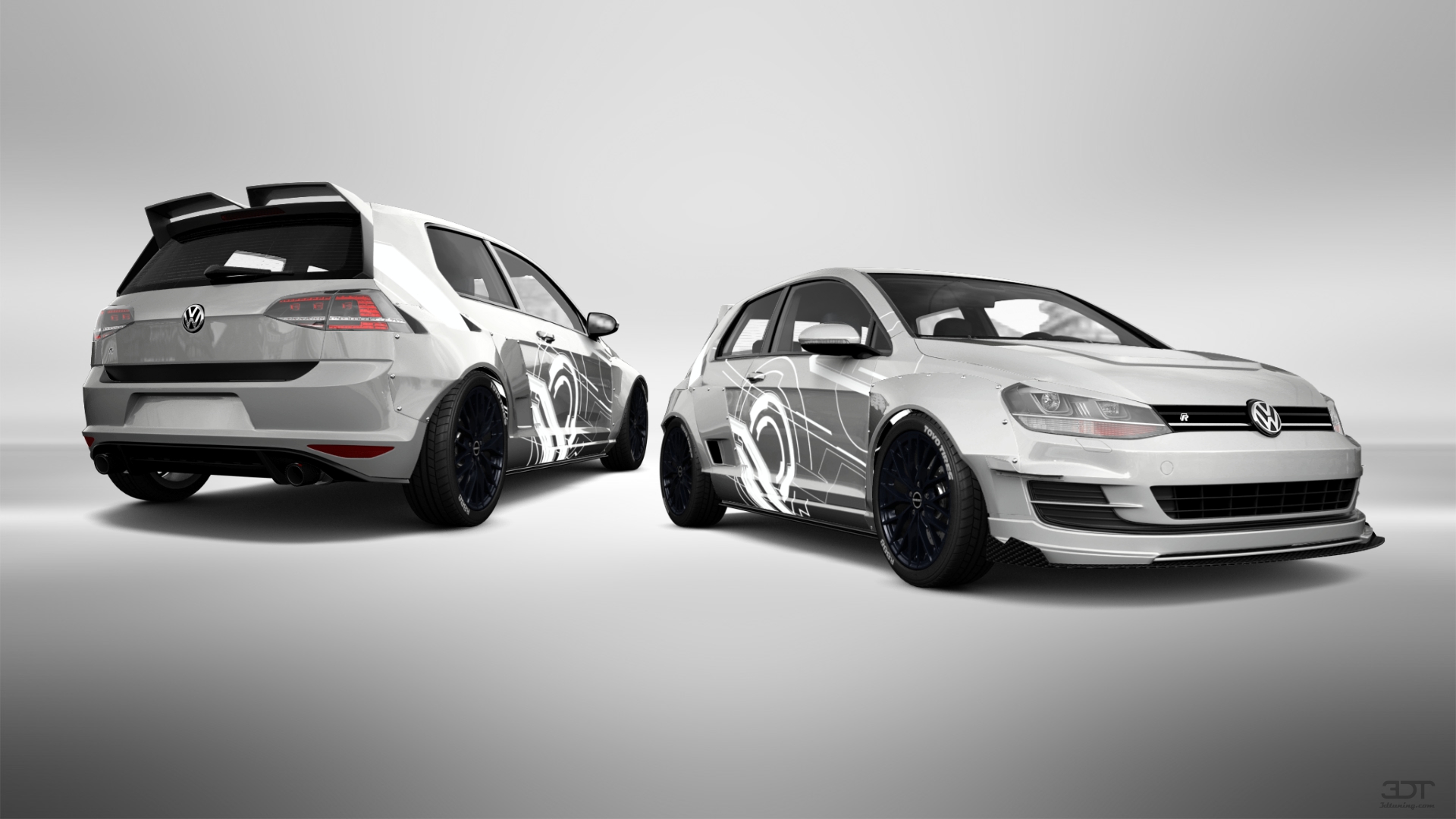 Volkswagen Golf 7 3 Door Hatchback 2013 tuning
