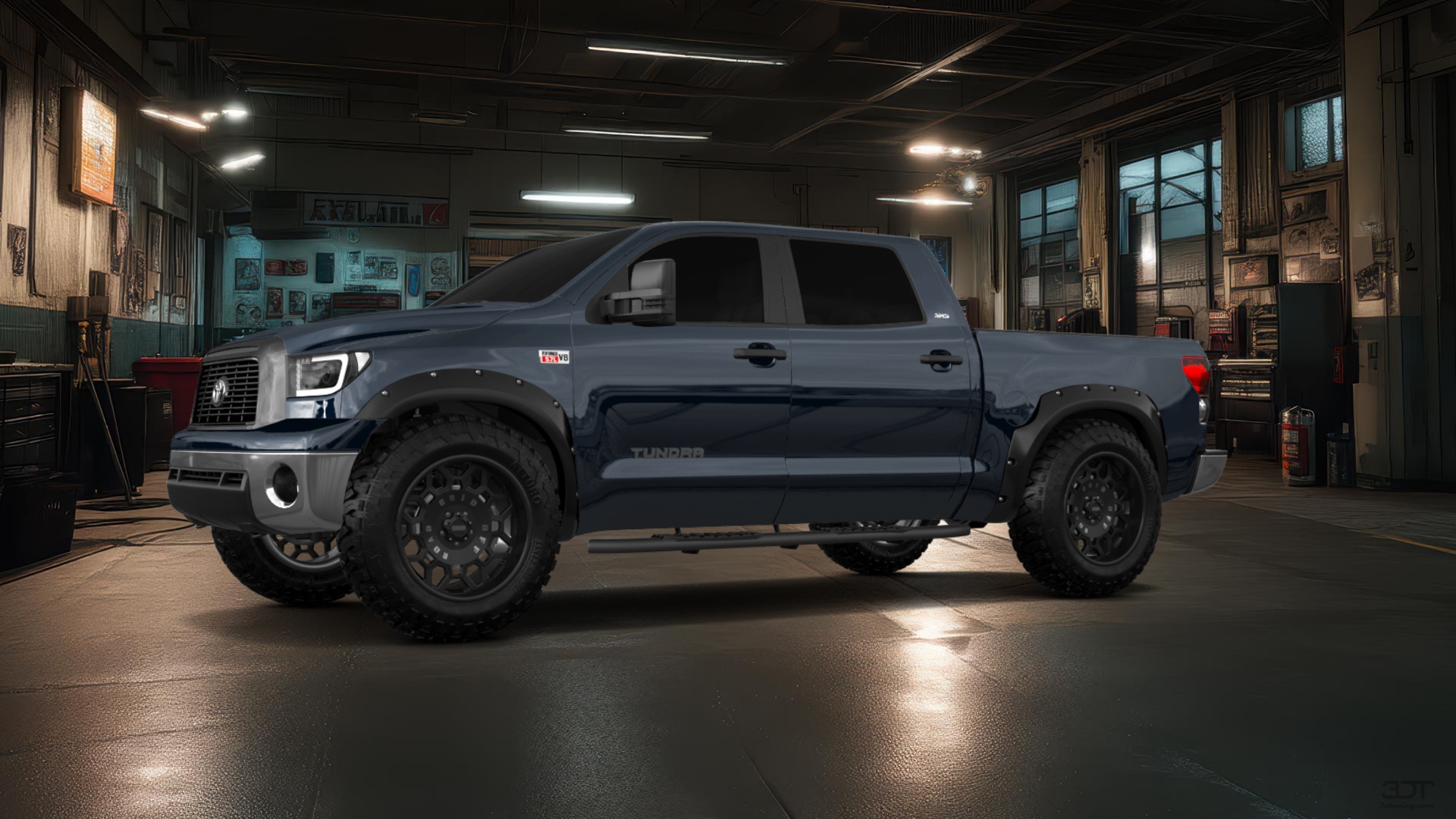 Toyota Tundra 5.5 ft box 4 Door pickup truck 2007 tuning