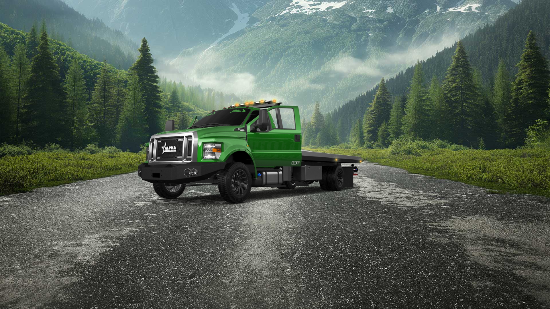 Ford F-650 Tow Truck 2016