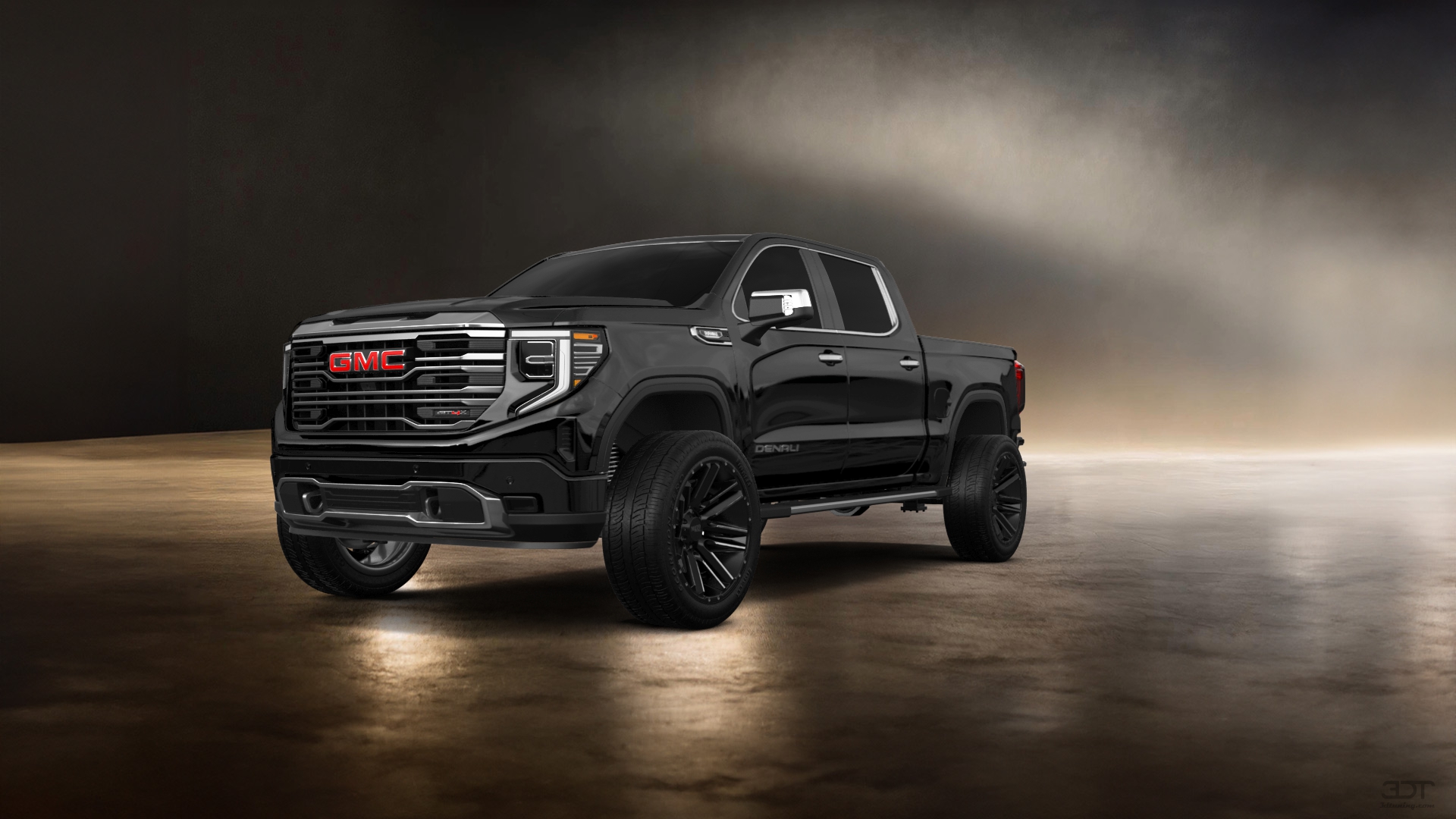 GMC Sierra 1500 Crew Cab 5.8 ft box 4 Door pickup truck 2023 tuning