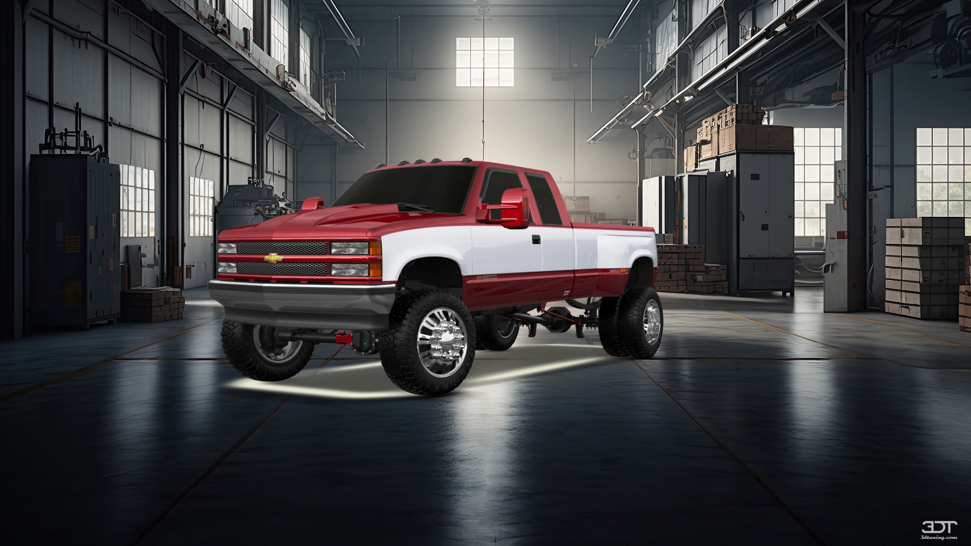 Chevrolet K3500 Extended Cab Pickup Truck 1988