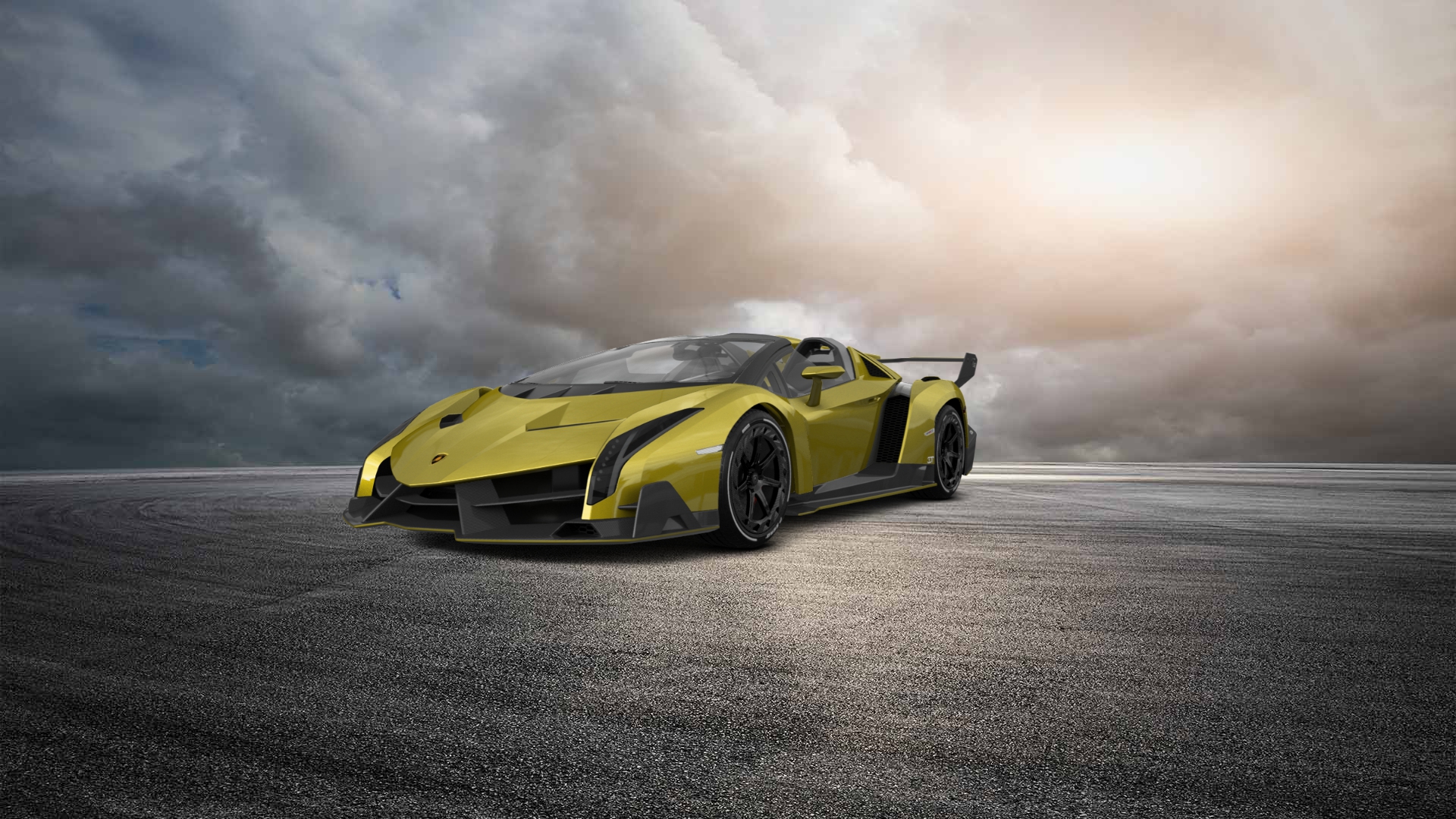 Lamborghini Veneno Roadster 2013 tuning