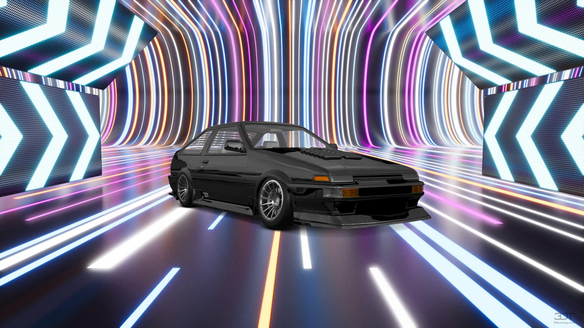 Toyota AE86 3 Door Hatchback 1985 tuning