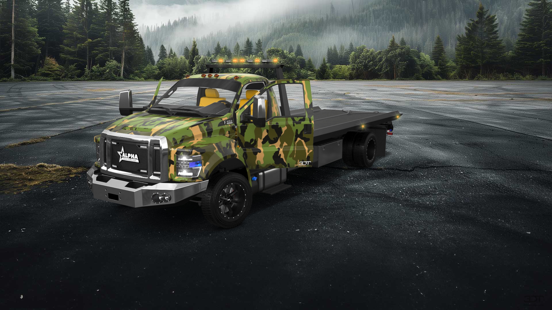 Ford F-650 Tow Truck Pickup 2016 tuning