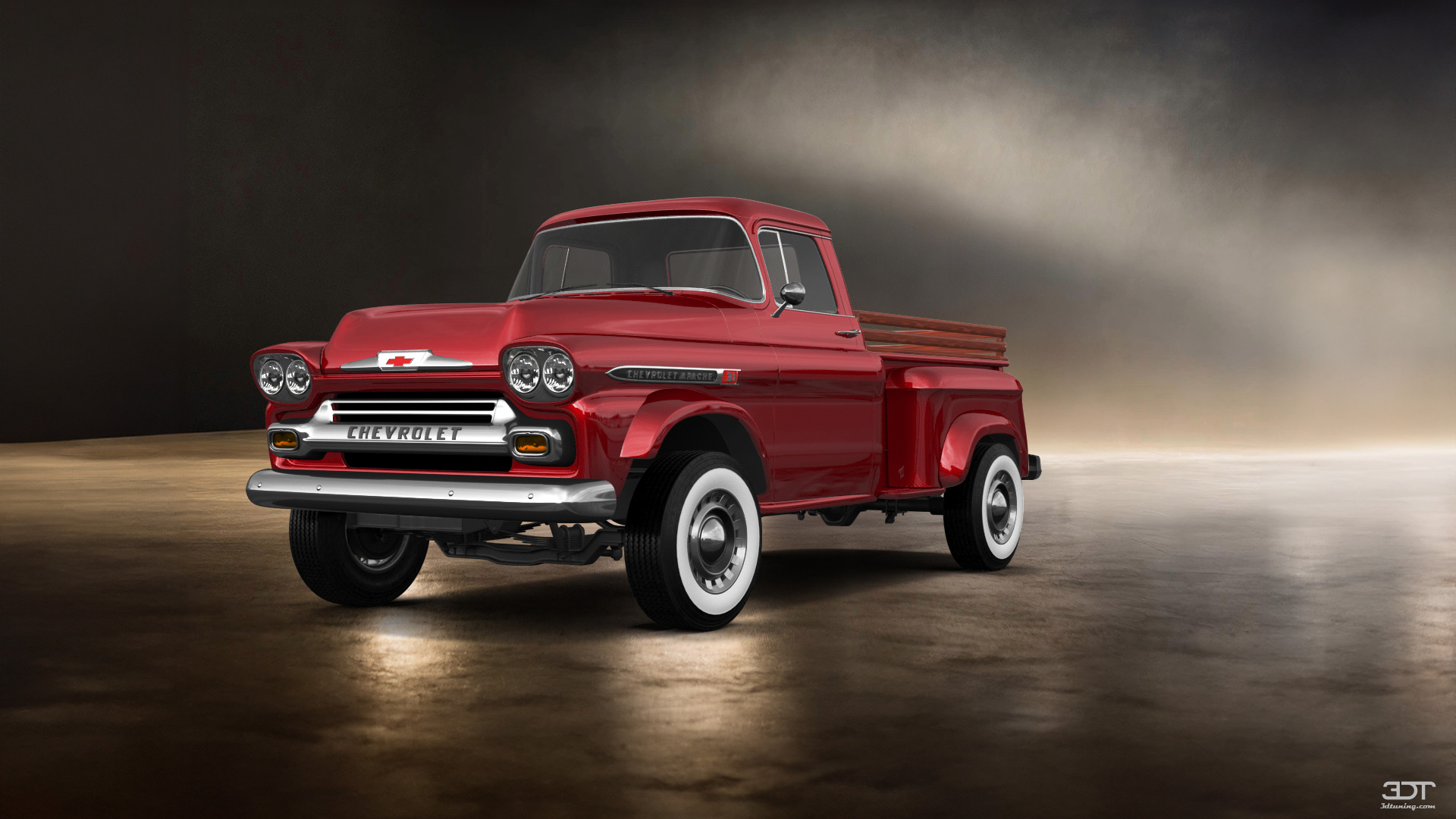 Chevrolet Apache Stepside 2 Door pickup truck 1959 tuning
