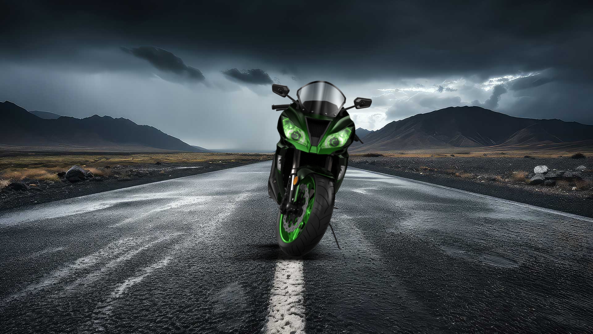 Kawasaki Ninja ZX 6R Sport Bike 2015 Images
