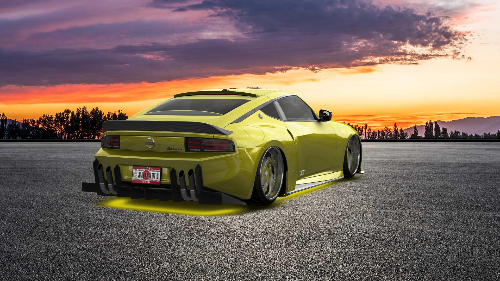 Nissan Z 2 door fastback coupe 2022 tuning