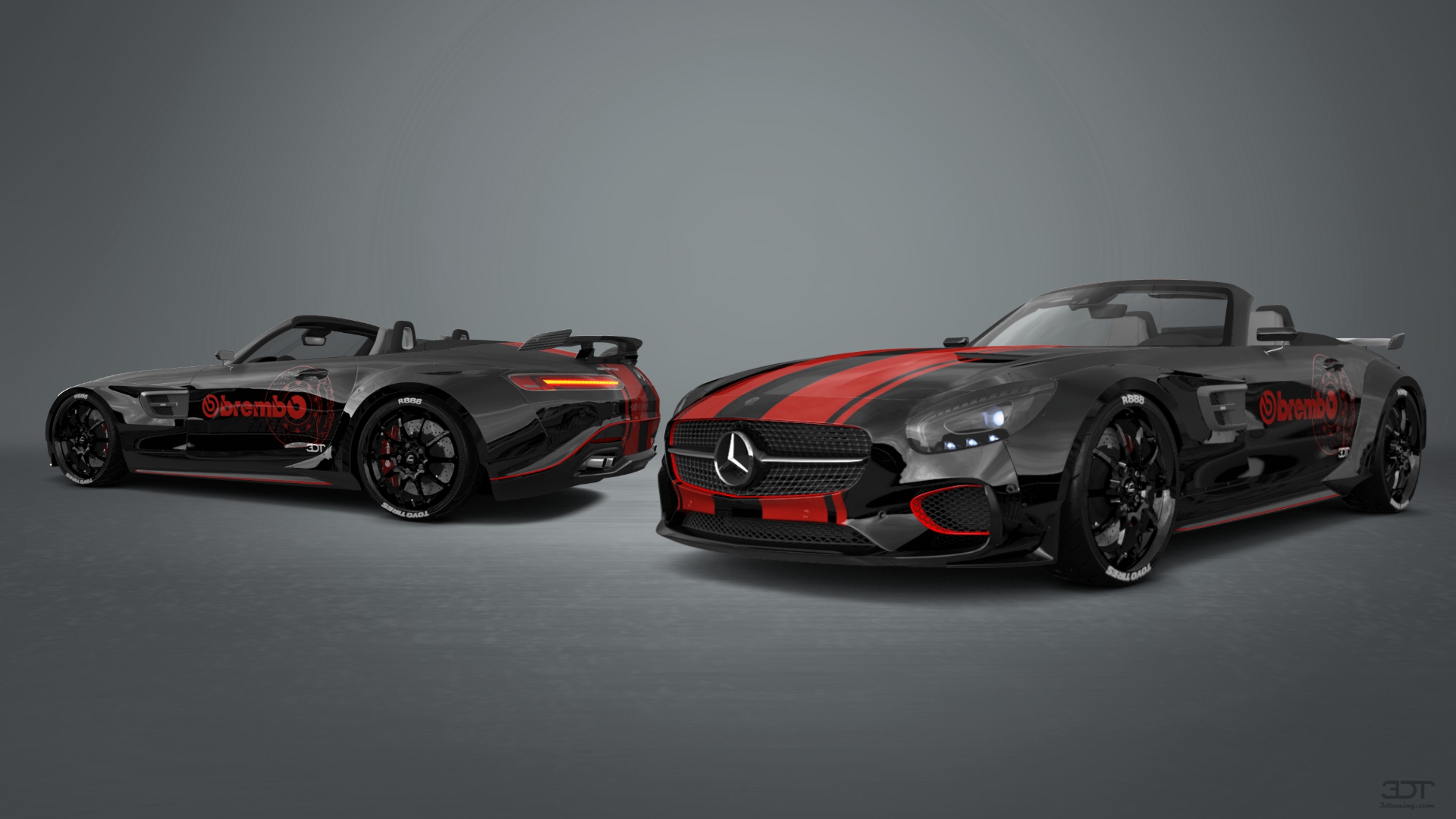 Mercedes AMG GT 2 Door Convertible 2016 tuning