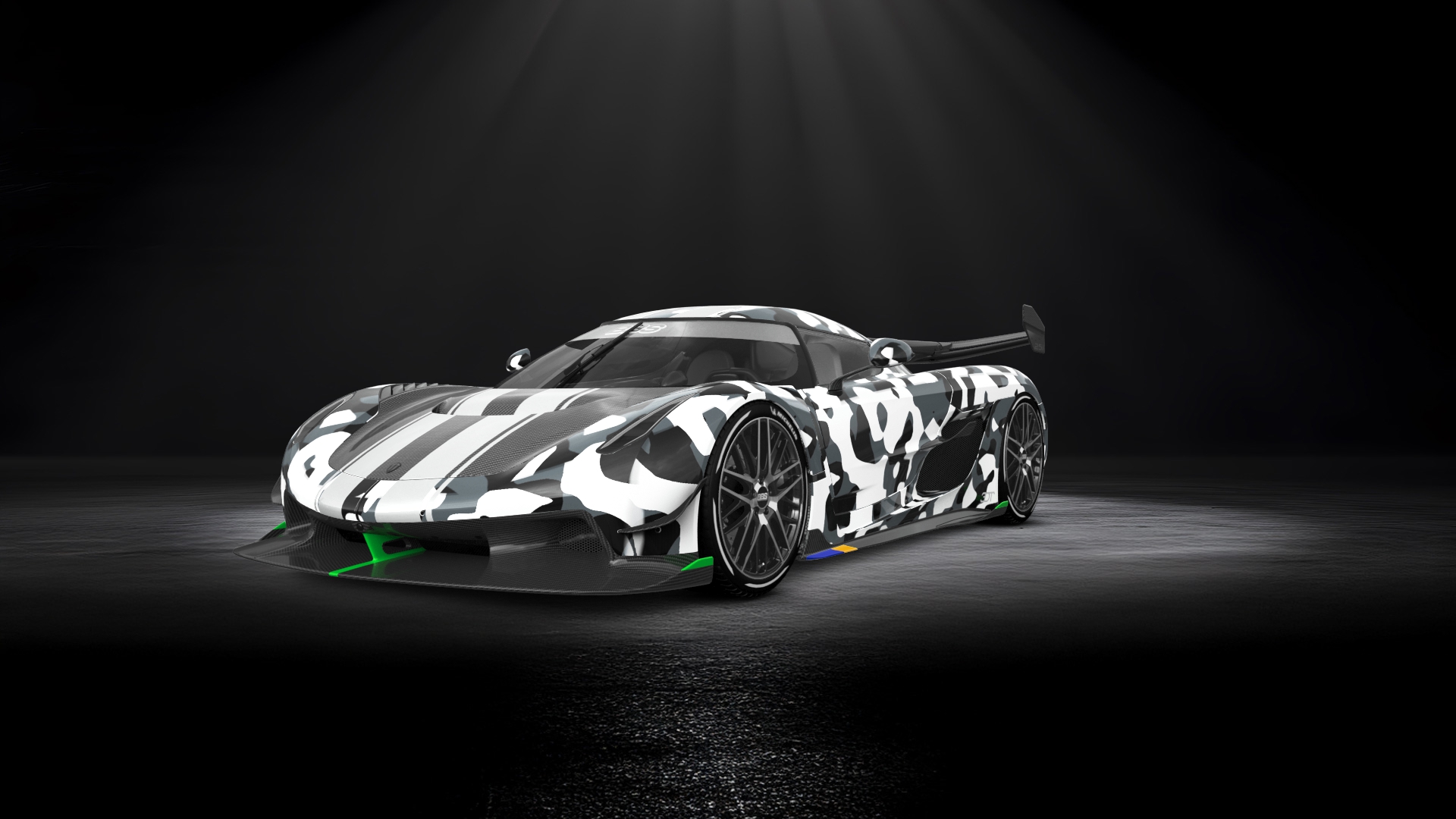 Koenigsegg Jesko 2 door targa top 2020 tuning