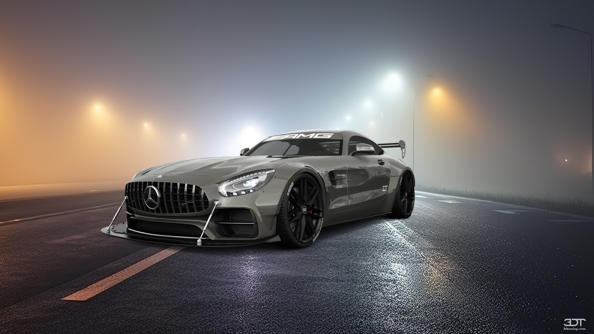 Mercedes AMG GT 2 door fastback coupe 2016