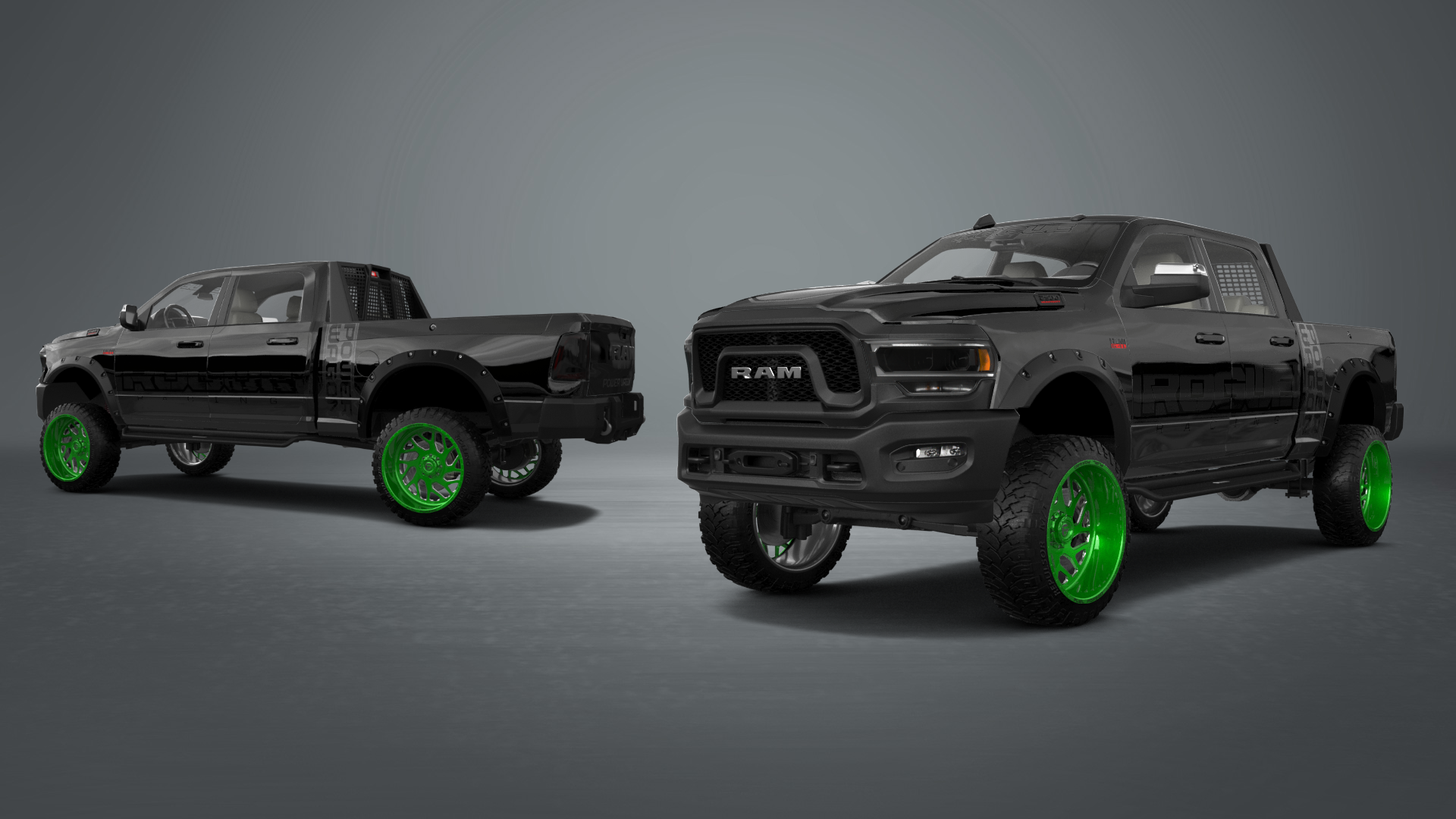 Dodge Ram 2500 4 Door pickup truck 2020 tuning