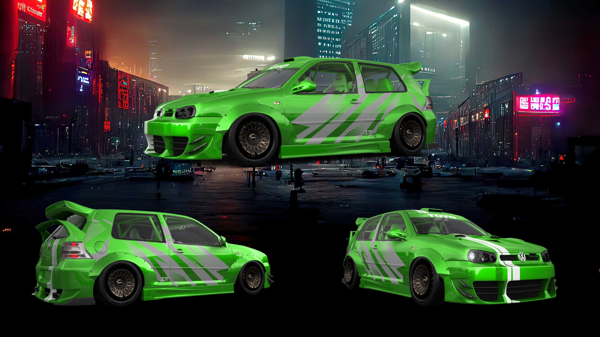 Volkswagen Golf 4 (mk4) 3 Door Hatchback 1997 tuning