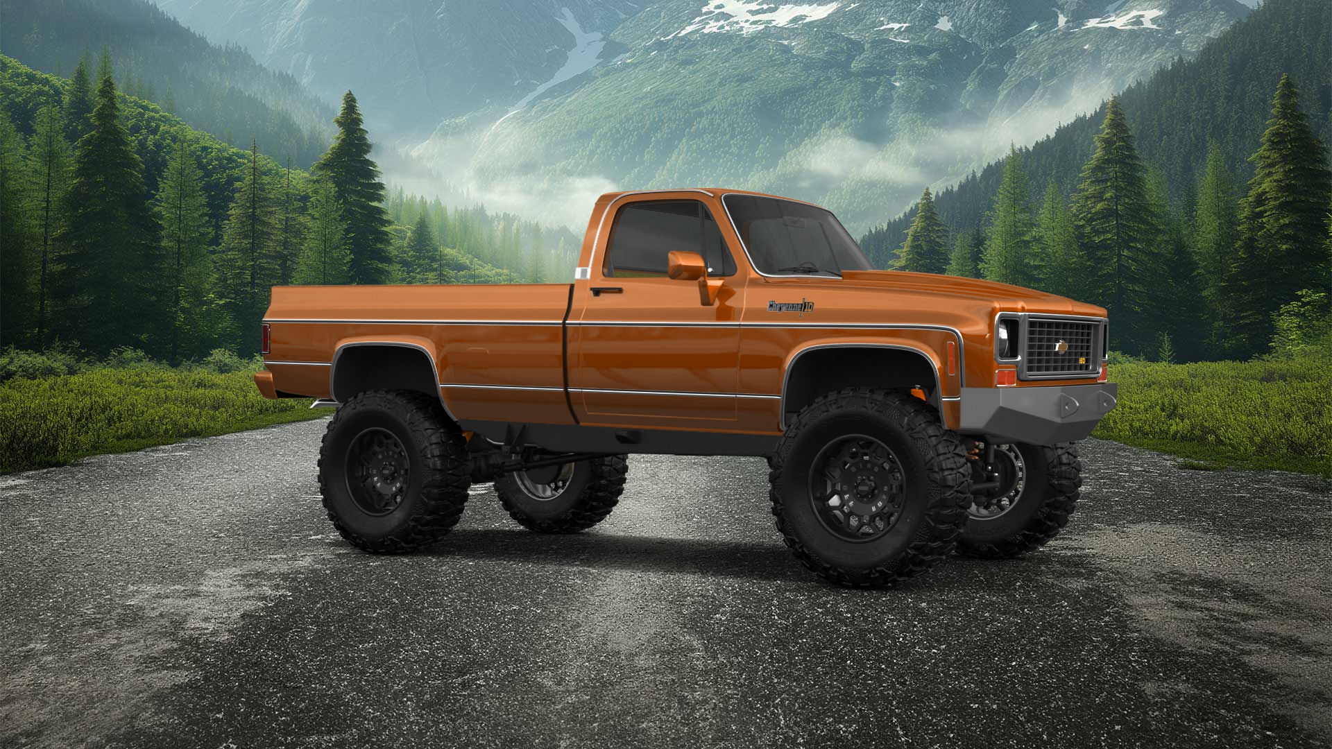 Chevrolet Silverado C-10 2 Door pickup truck 1973
