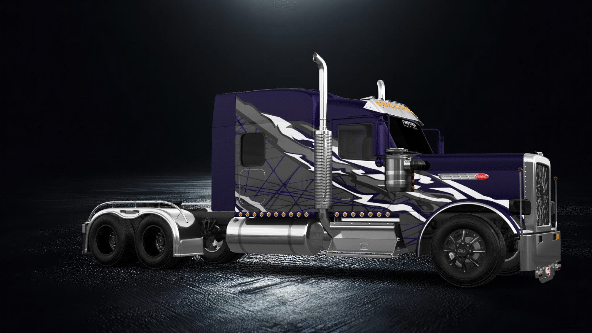 Peterbilt 589 Sleeper Cab Truck 2024 tuning