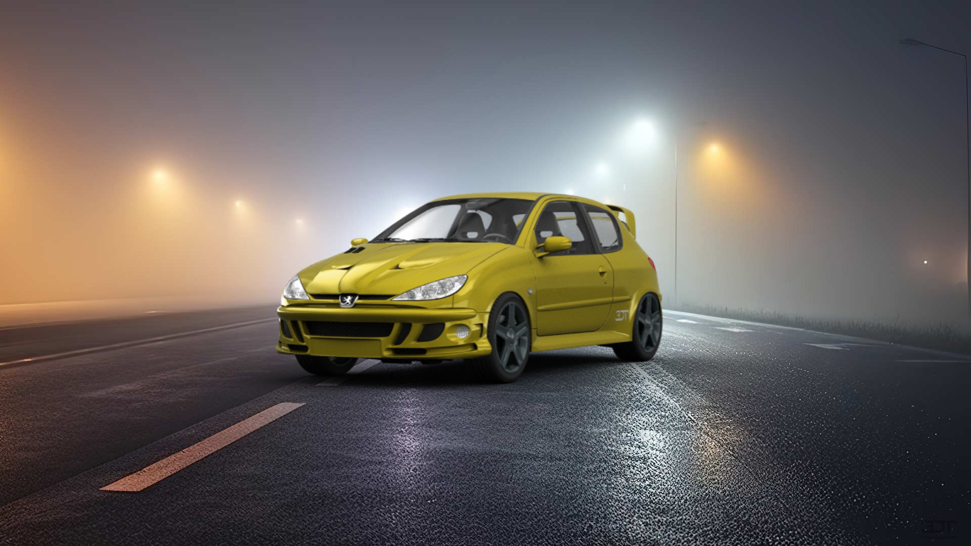Peugeot 206 3 Door Hatchback 1998 tuning