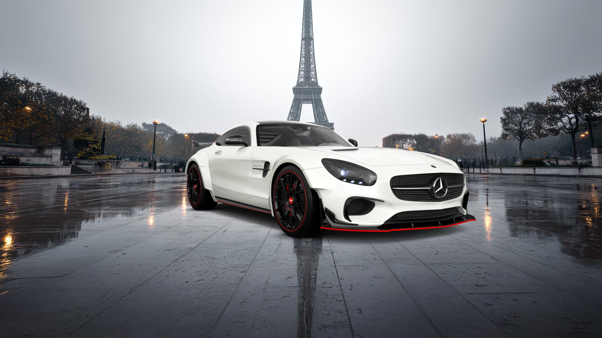 Mercedes AMG GT 2 door fastback coupe 2015 tuning