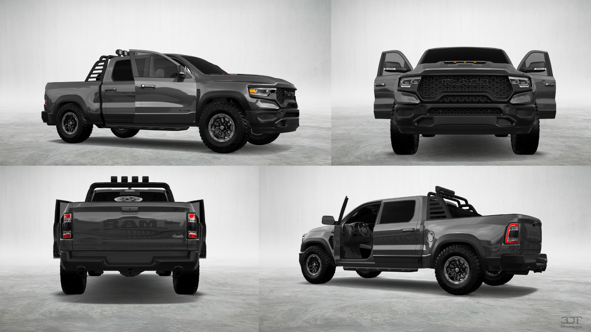 Dodge Ram 1500 TRX 4 Door pickup truck 2021