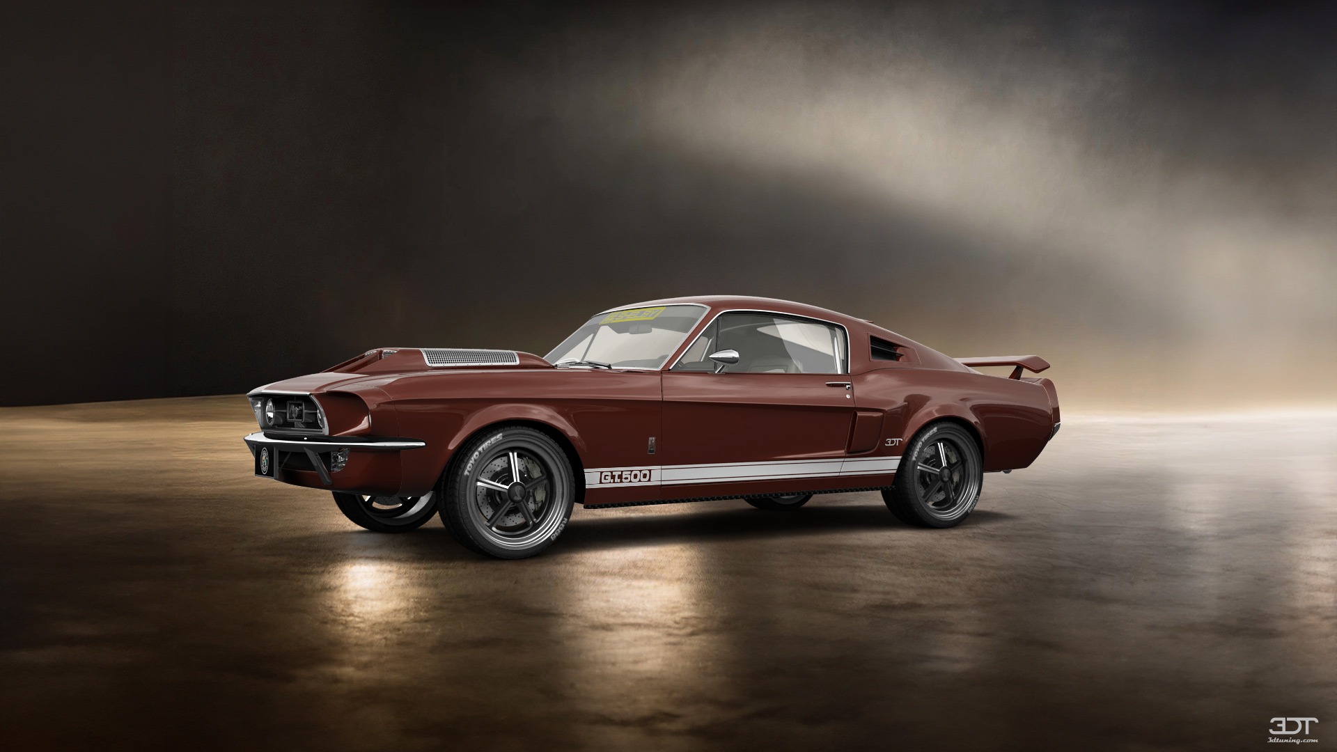 Mustang GT500 2 Door Coupe 1968 tuning