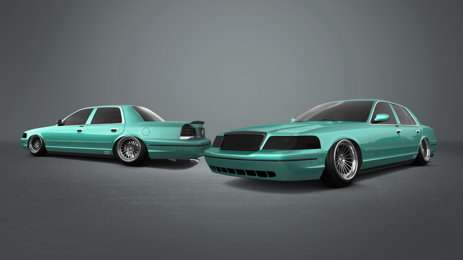 Ford Crown Victoria Sedan 2007 tuning