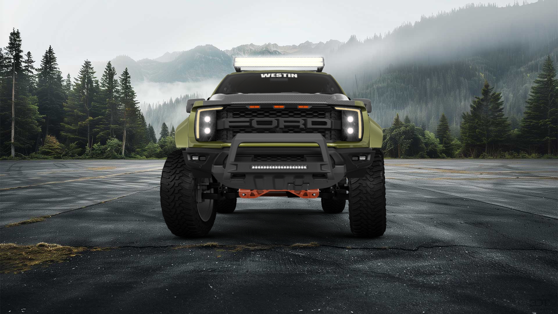Ford F-150 Raptor 4 Door pickup truck 2021