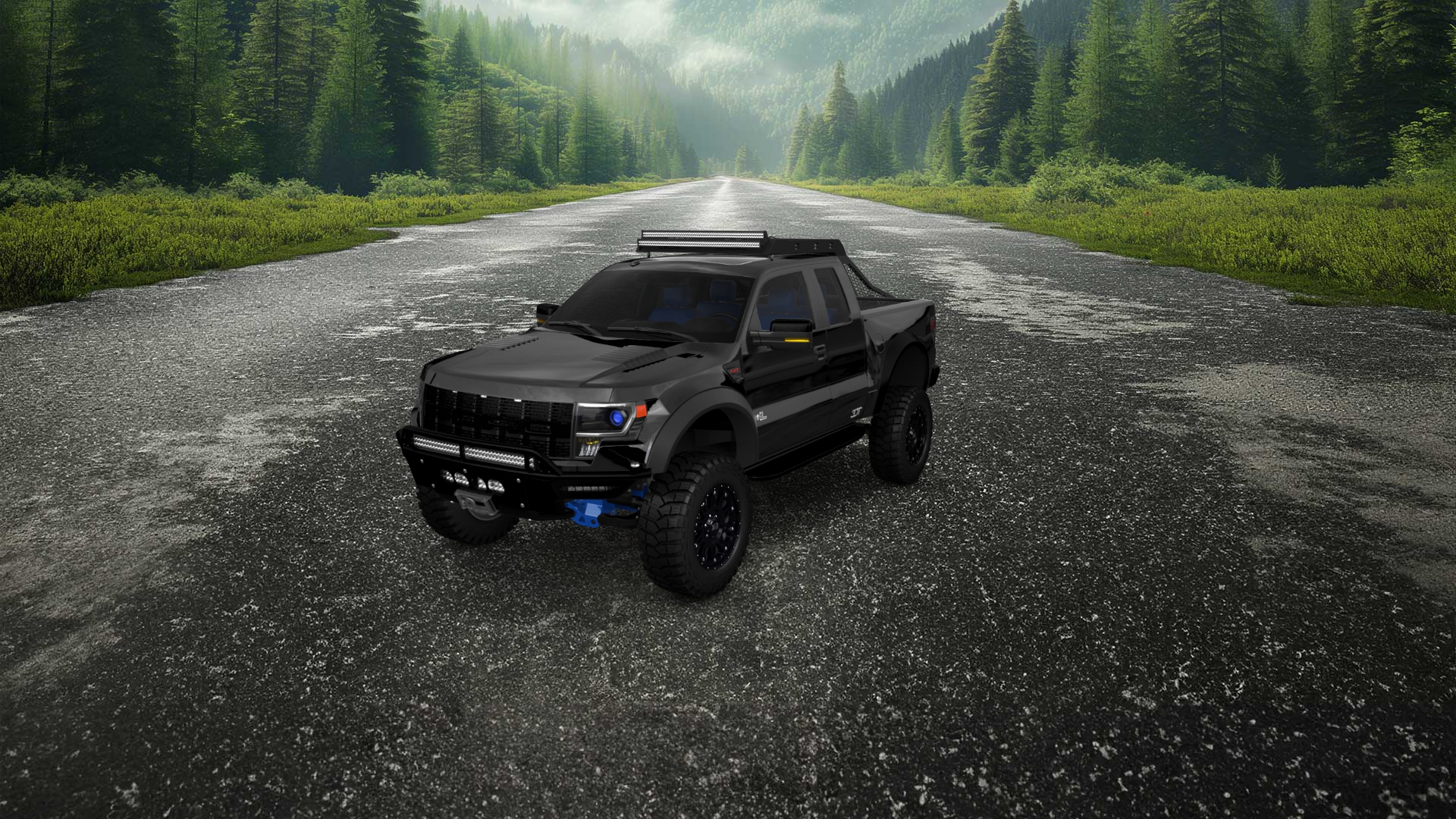 Ford F-150 SVT Raptor 2 Door pickup truck 2010