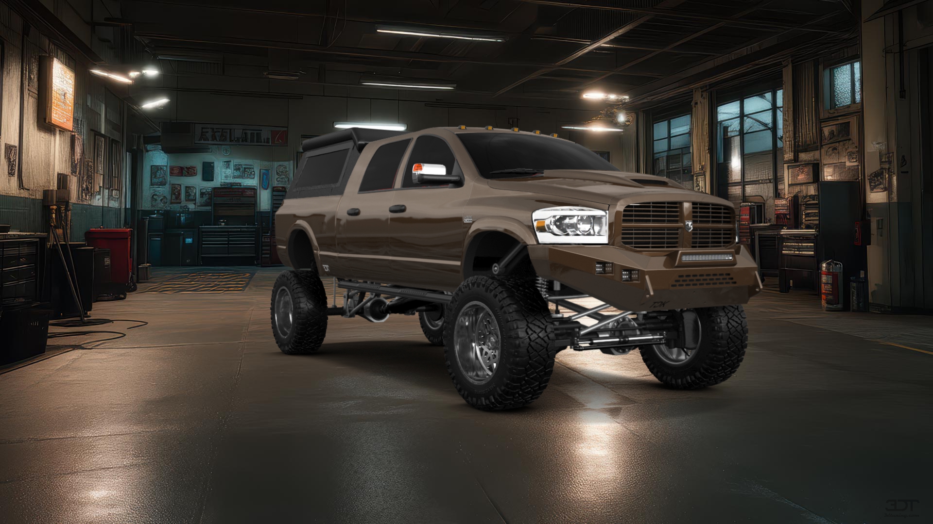 Dodge Ram 2500 4 Door pickup truck 2007 tuning