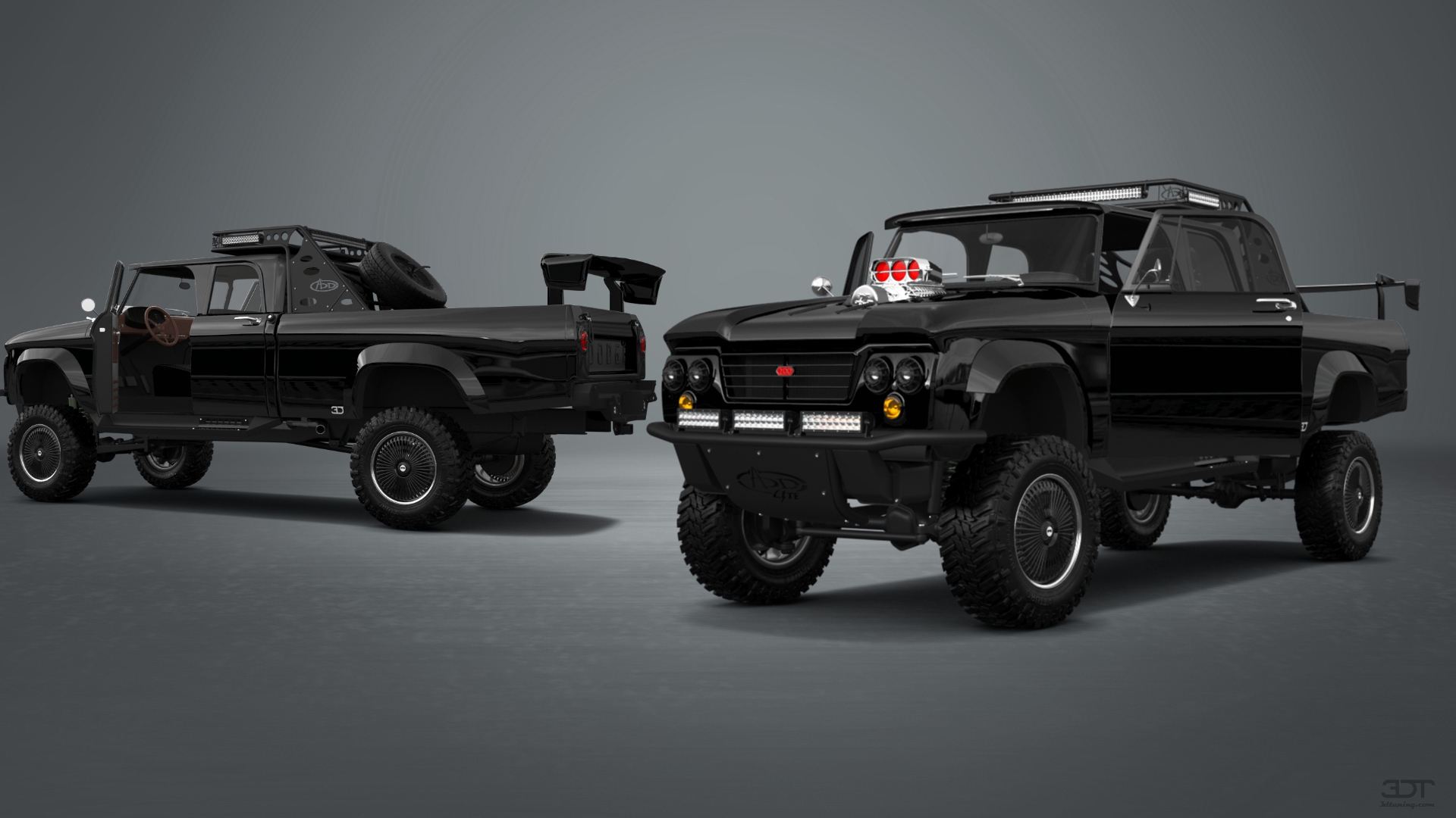Dodge Power Wagon 4 Door pickup truck 1964