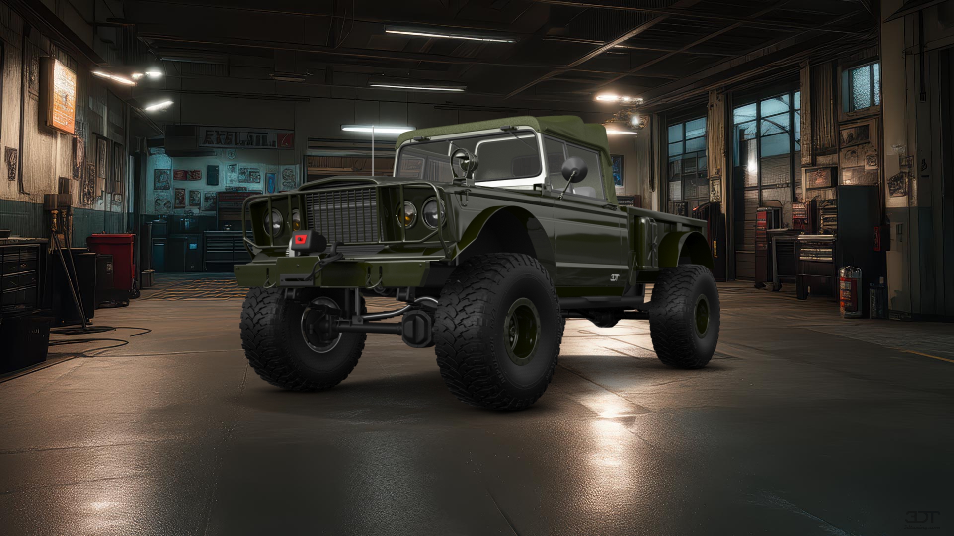 Jeep Kaiser M715 2 Door pickup truck 1968 Images