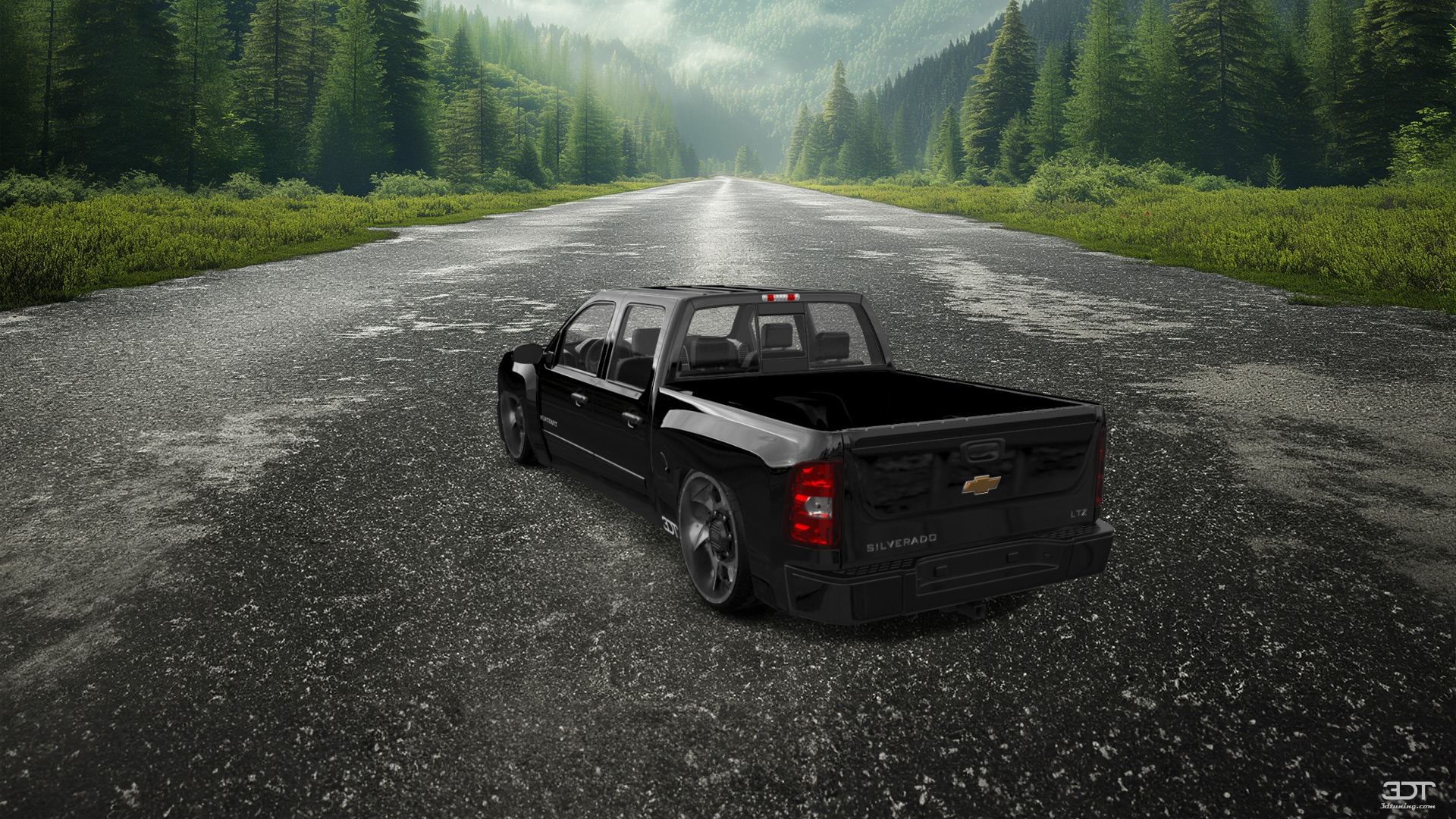 Chevrolet Silverado 1500 Crew Cab 4 Door pickup truck 2007