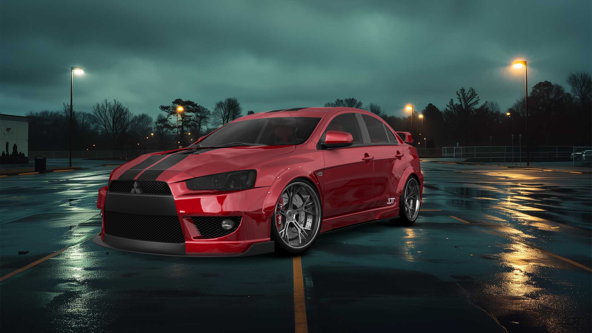 Mitsubishi Lancer Evolution X Sedan 2008