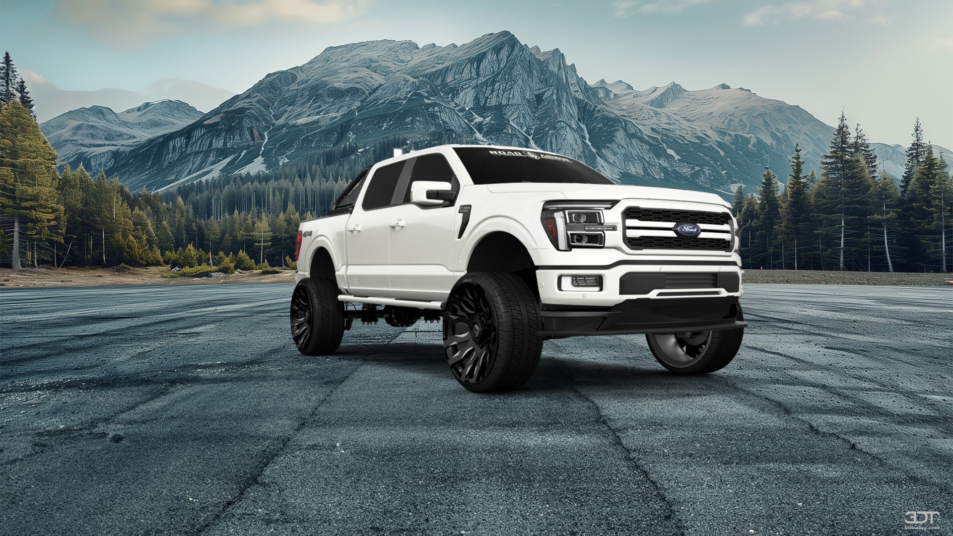 Ford F-150 SuperCrew 4 Door pickup truck 2024 Images