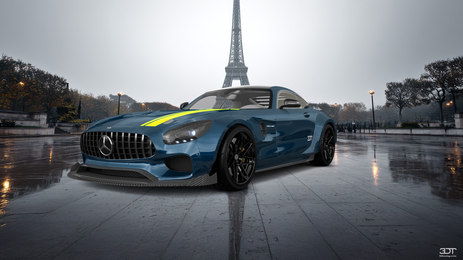 Mercedes AMG GT 2 door fastback coupe 2015 tuning
