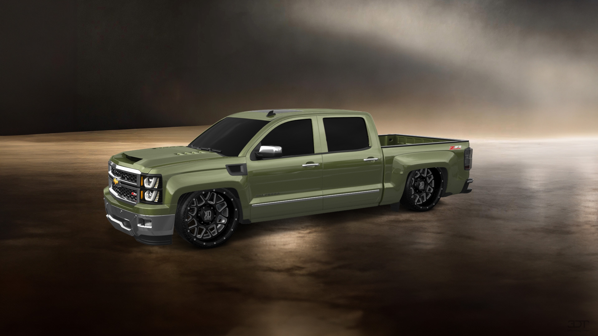 Chevrolet Silverado 1500 4 Door pickup truck 2014 tuning