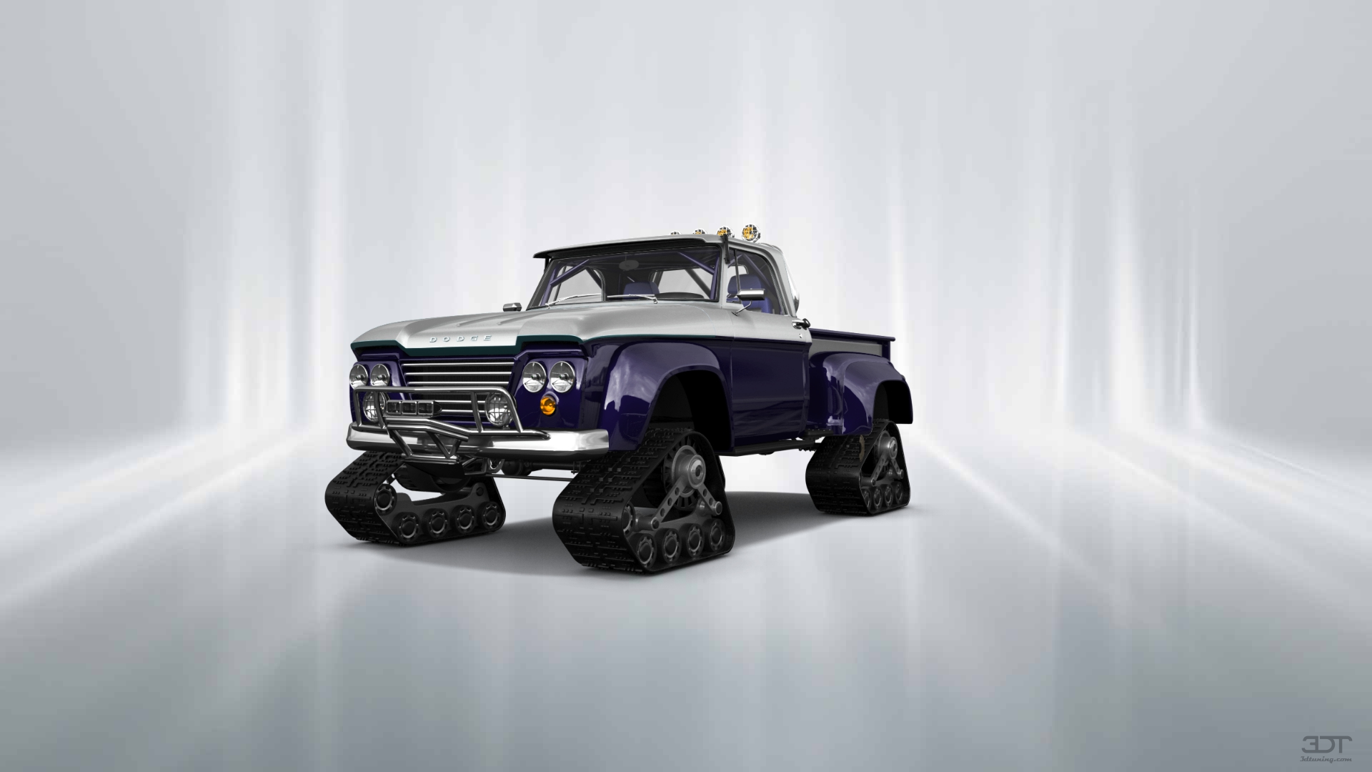 Dodge D-100 Stepside 2 Door pickup truck 1961 tuning