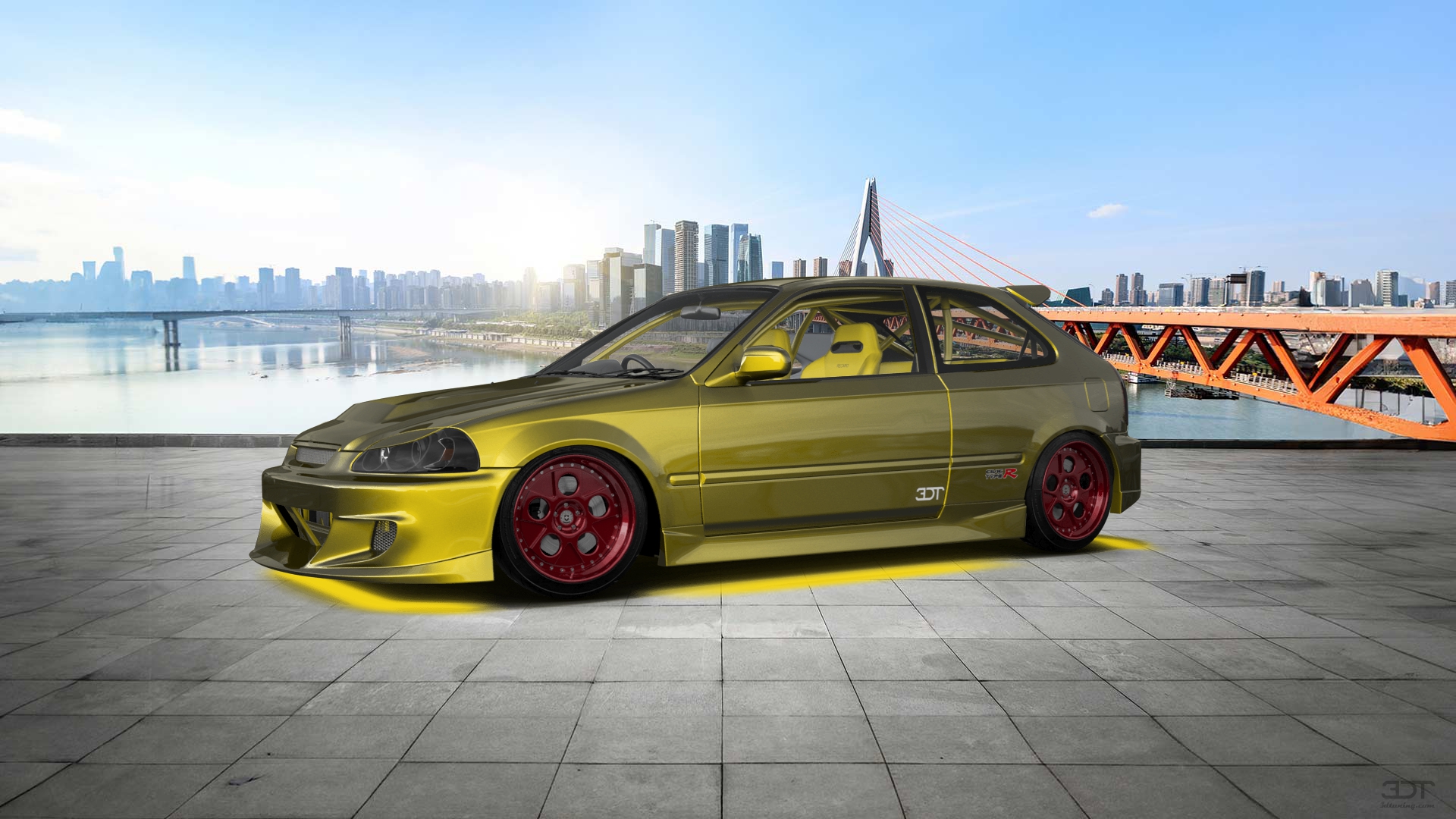 Honda Civic 3 Door Hatchback 1997 tuning