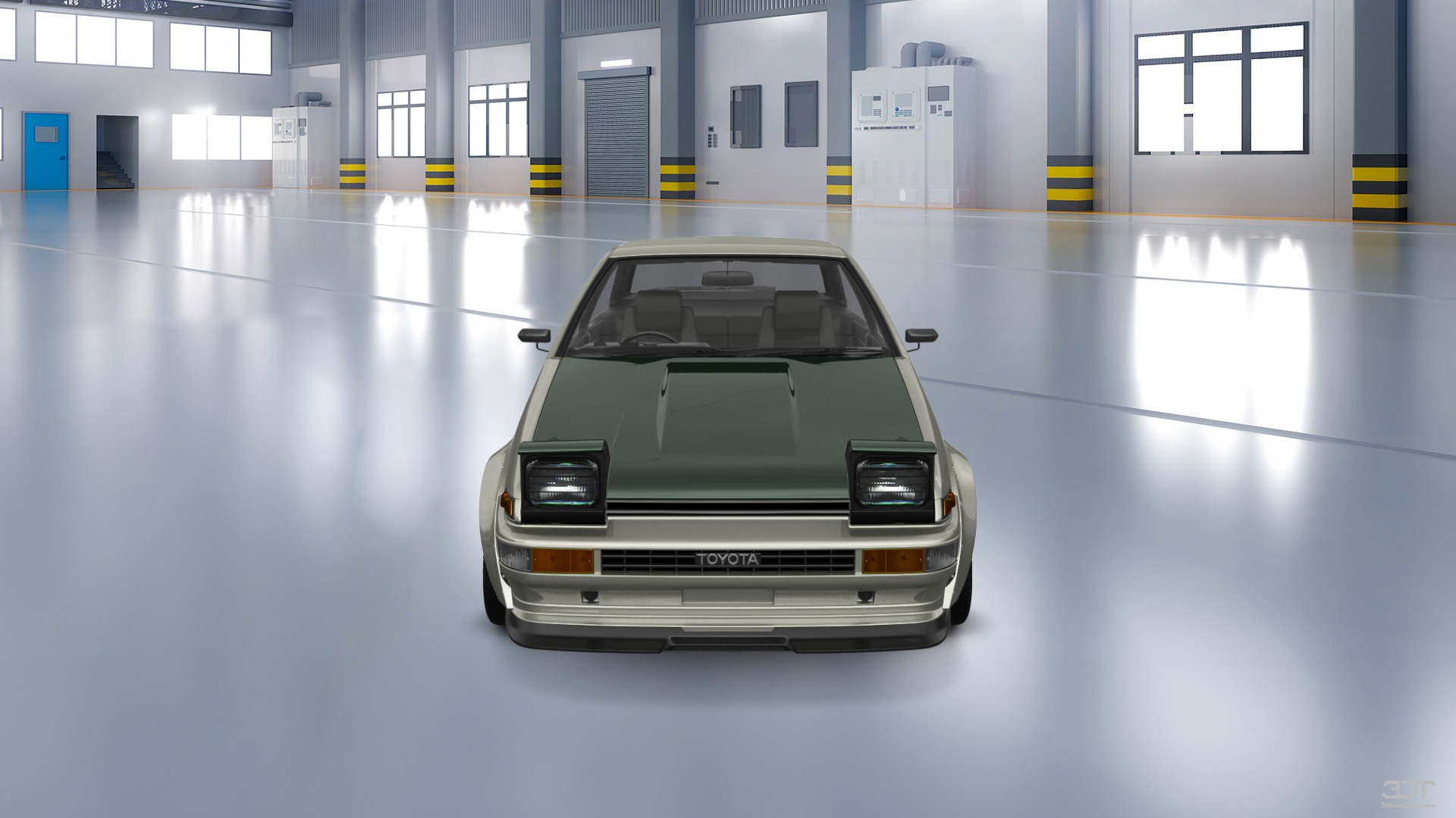 Toyota AE86 3 Door Hatchback 1985 Images