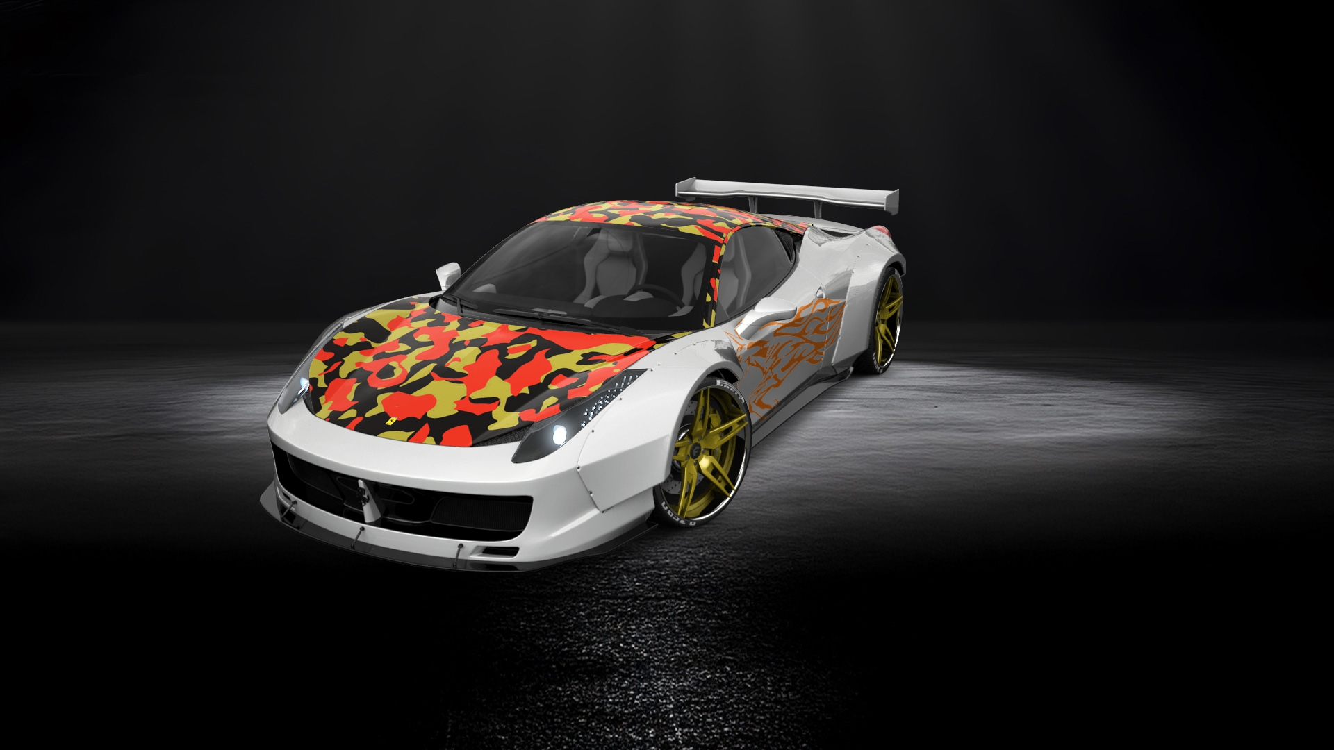 Ferrari 458 Italia 2 door spider 2010