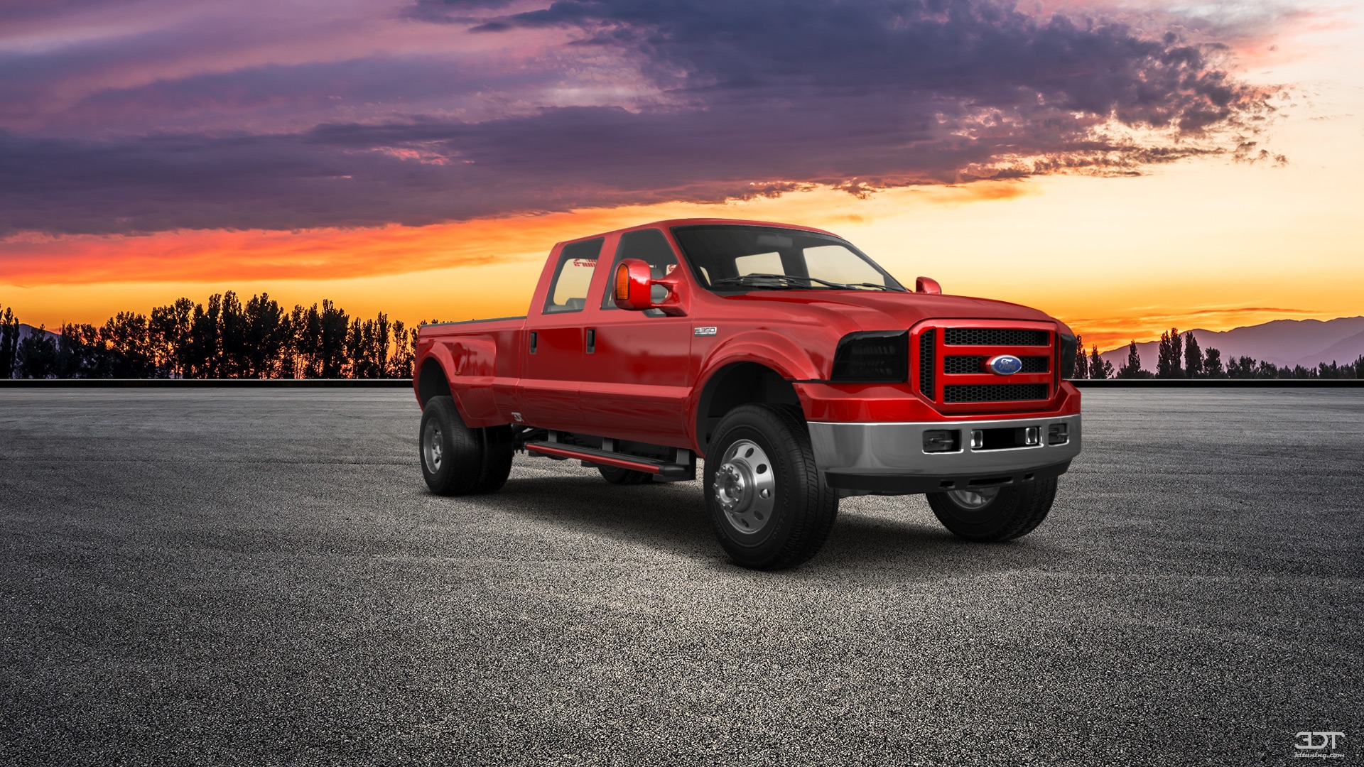 Ford F-350 DRW 4 Door pickup truck 1999