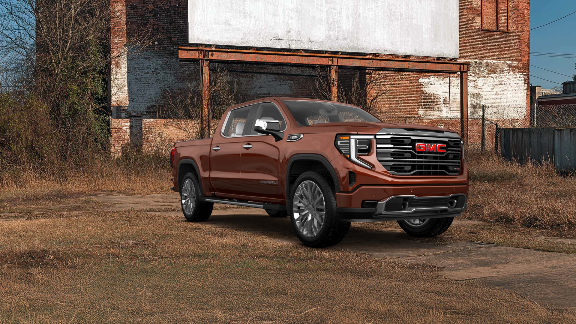 GMC Sierra 1500 Crew Cab 5.8 ft box 4 Door pickup truck 2023 tuning