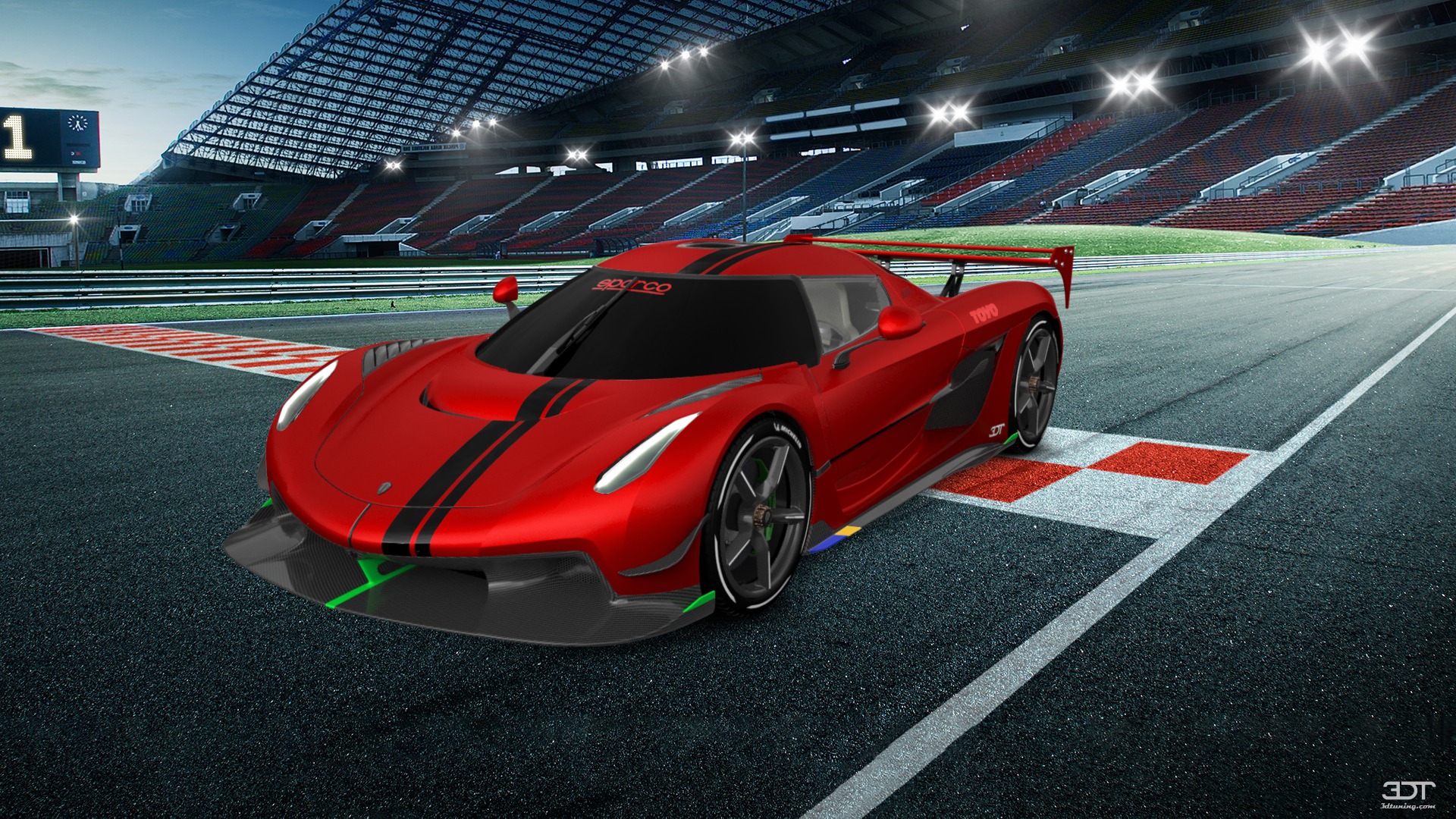 Koenigsegg Jesko 2 door targa top 2020