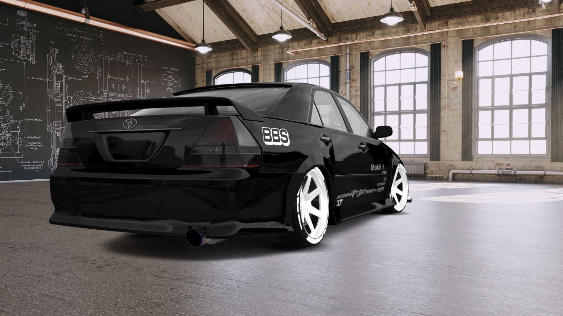 Toyota Mark II 4 Door Saloon 2002 tuning