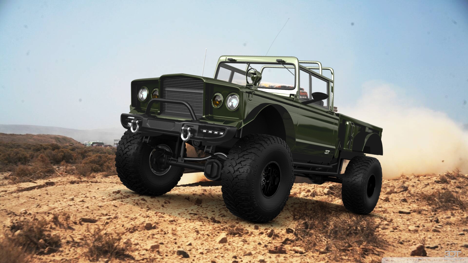 Jeep Kaiser M715 2 Door pickup truck 1968 Images