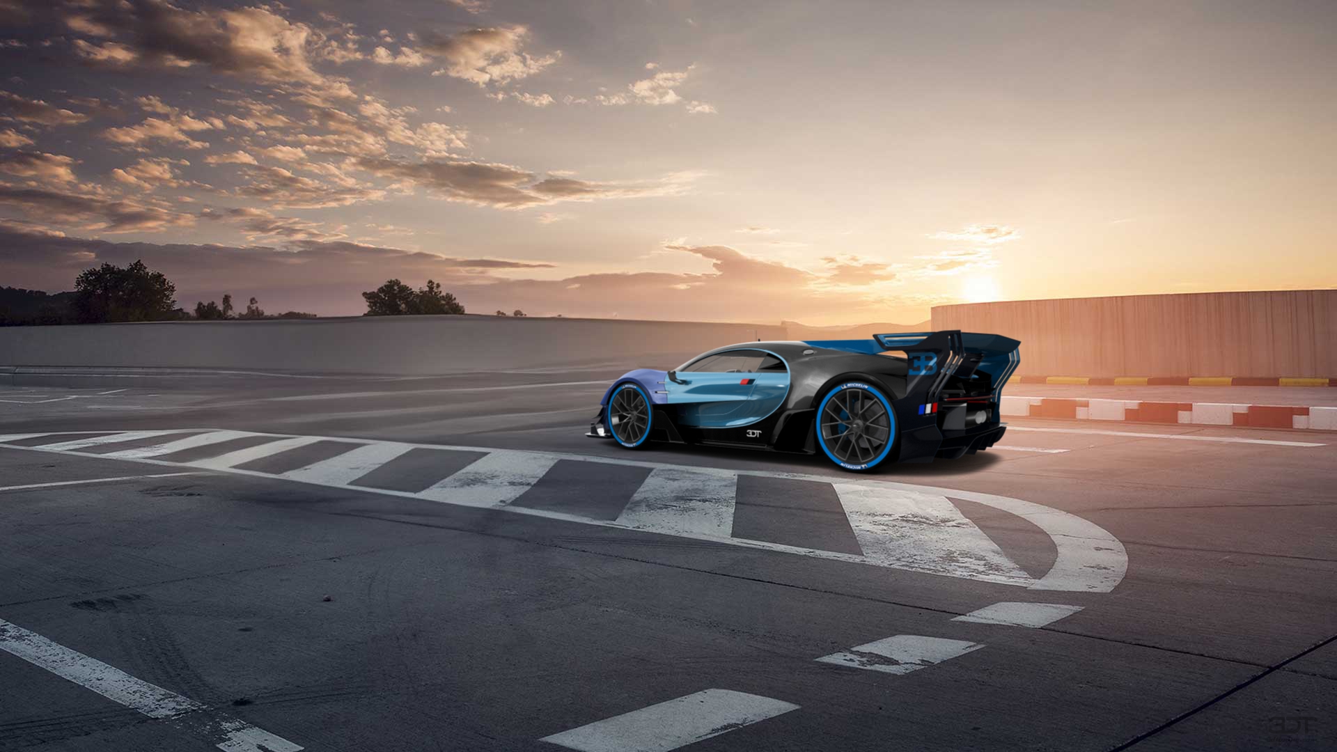 Bugatti Vision GT Supercar 2015 tuning