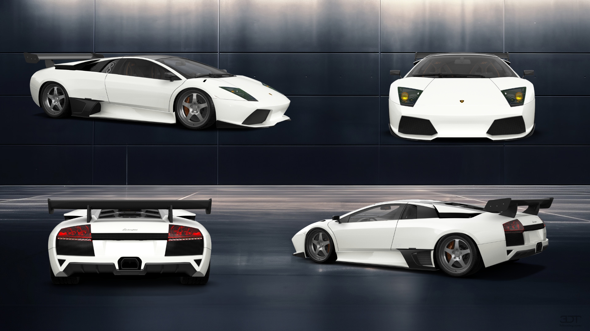 Lamborghini Murcielago 2 Door Coupe 2001 tuning